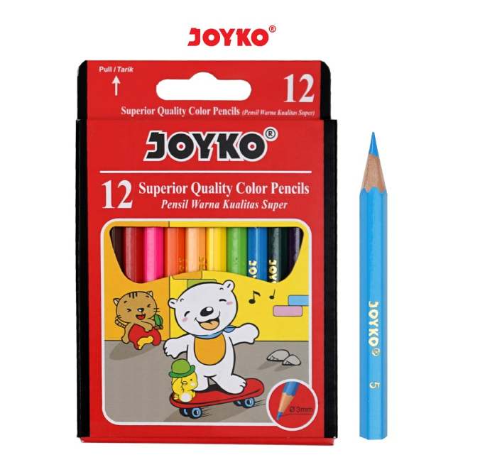 pensil-warna-mini-pencil-color-short-hexagonal-grip-cp-s12-12-warna-set