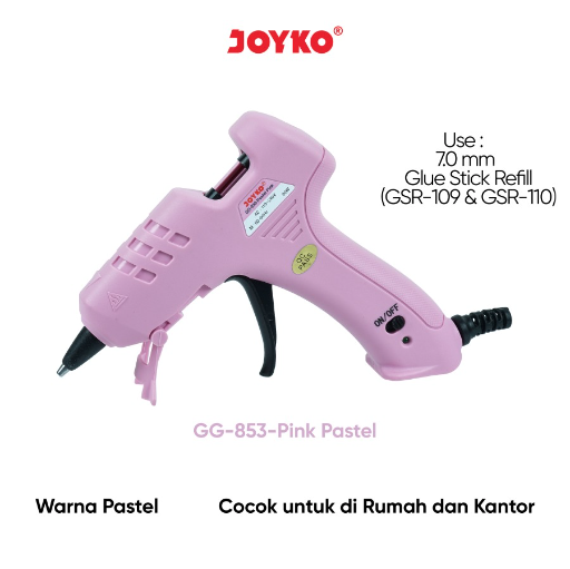 glue-gun-lem-tembak-joyko-gg-853-20-watt-dianmeter-lem-7-mm-warna-pastel