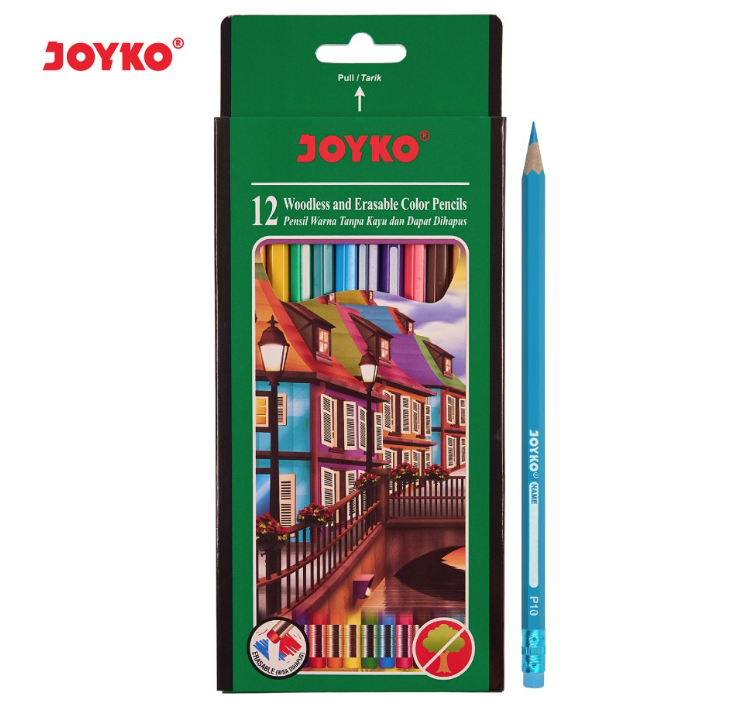 joyko-pensil-warna-dapat-dihapus-erasable-color-pencils-hexagonal-grip