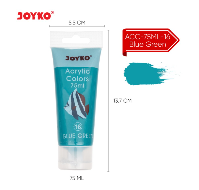 acrylic-paint-cat-lukis-acrylic-joyko-acc-75ml-16-blue-green-pc