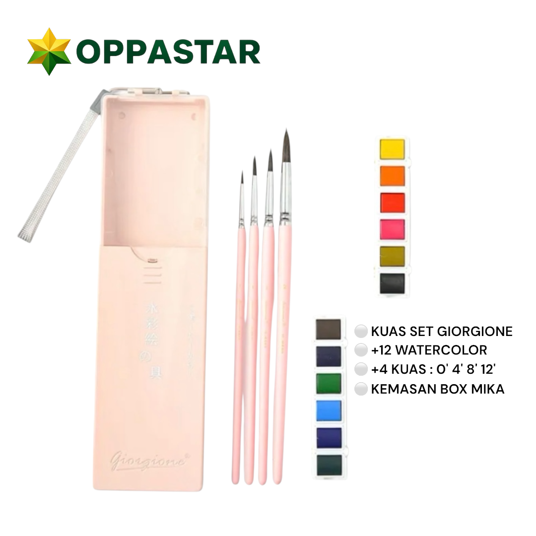cat-air-lukis-watercolor-pocket-set-12-warna-4-kuas-giorgione-pink-g-mk007-4c