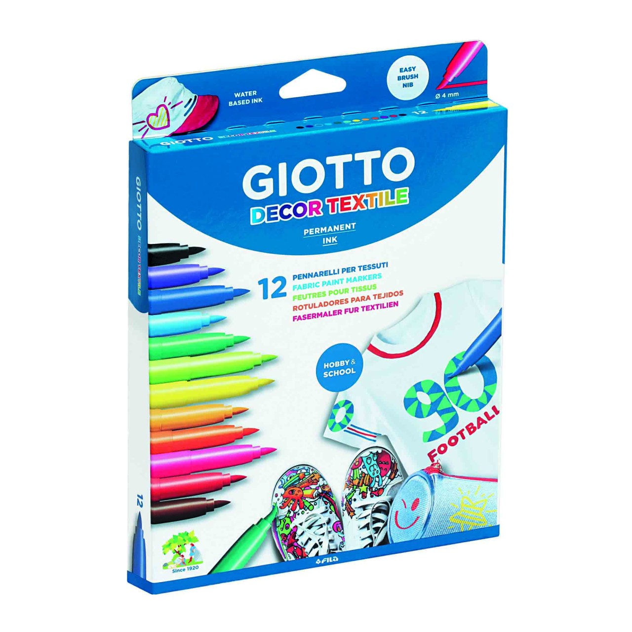 giotto-marker-textile-spidol-kain-permanen-12-warna-set