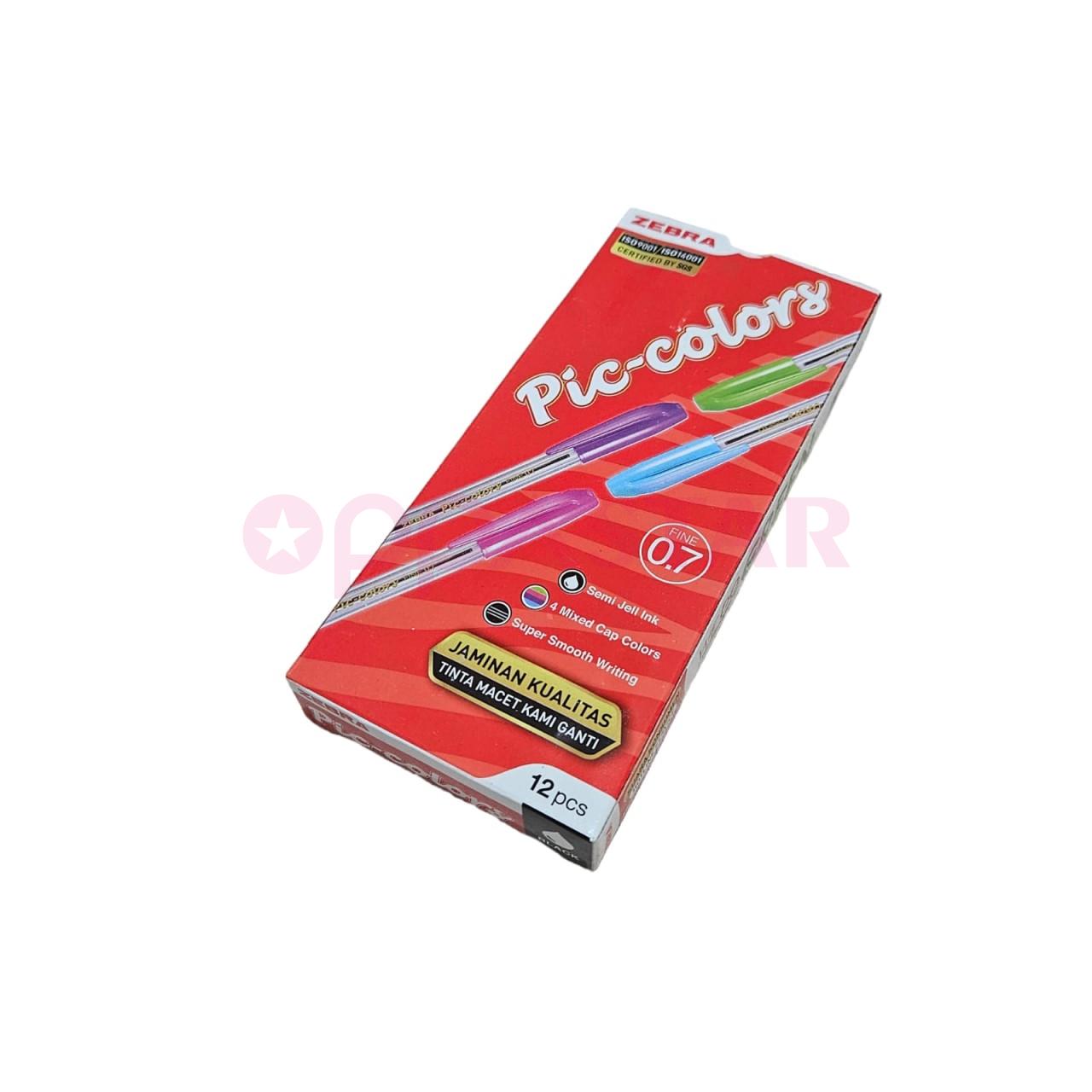 gelpen-07-zebra-pic-colors-pack-12pc