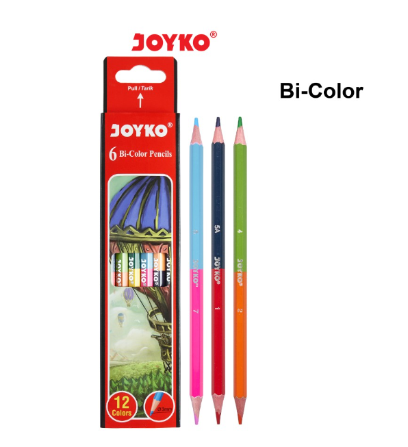 pensil-warna-pencil-color-2-warna-per-pensil-cp-bi100-set