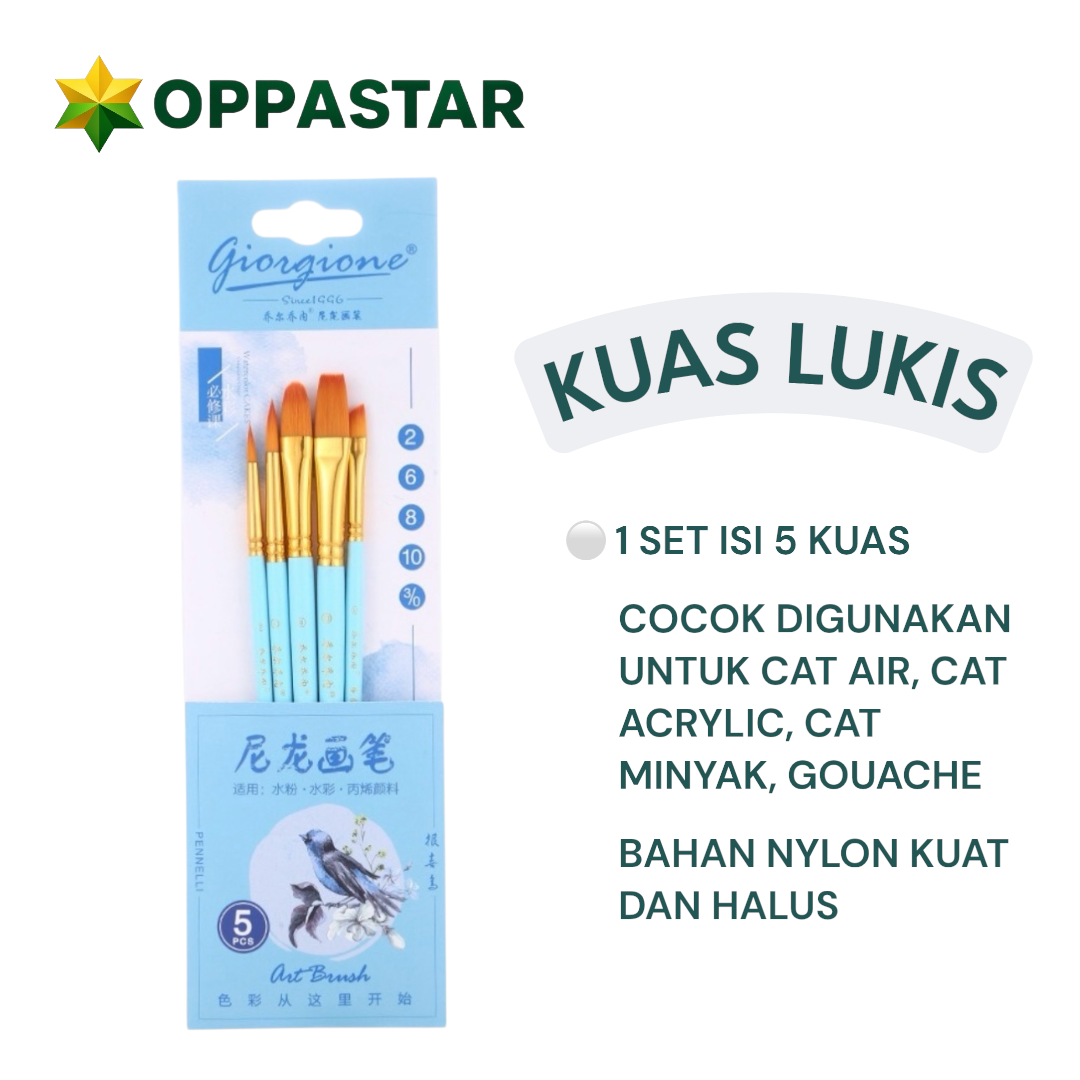 kuas-lukis-set-cat-air-minyak-acrylic-gouache-paint-brush-set-5-giorgione-blue-g-158l