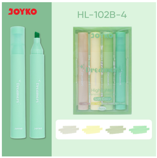 highlighter-joyko-pastel-hl-102-set