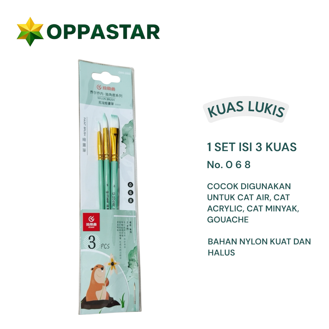 kuas-lukis-set-cat-air-minyak-acrylic-gouache-paint-brush-set-3-giorgione-adeer-green-crh-1003