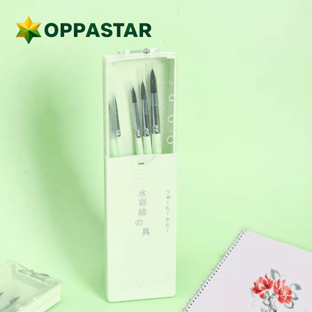 kuas-lukis-runcing-round-paint-brush-set-7-pcs-bulu-binatang-blue-g-mk007