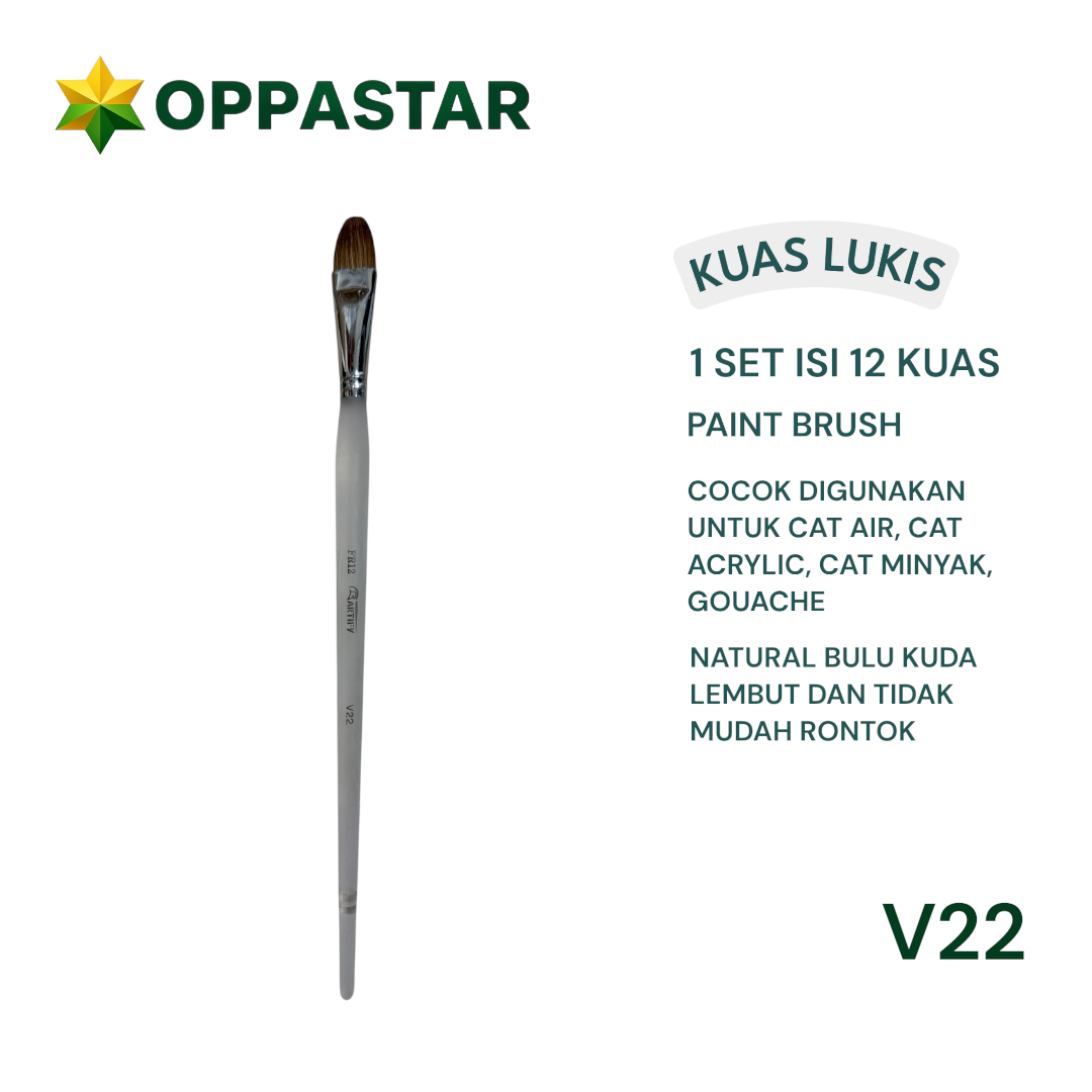 kuas-lukis-set-paint-brush-set-12-giorgione-artify-wooden-pole-v22-filbert-round