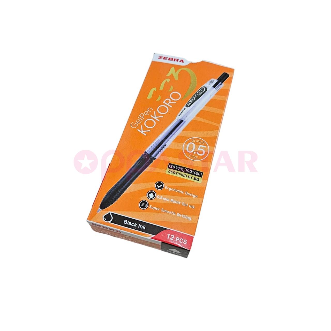 gelpen-05-zebra-kokoro-pack-12pc