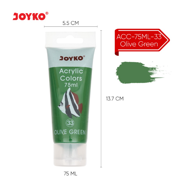 acrylic-paint-cat-lukis-acrylic-joyko-acc-75ml-33-olive-green-pc