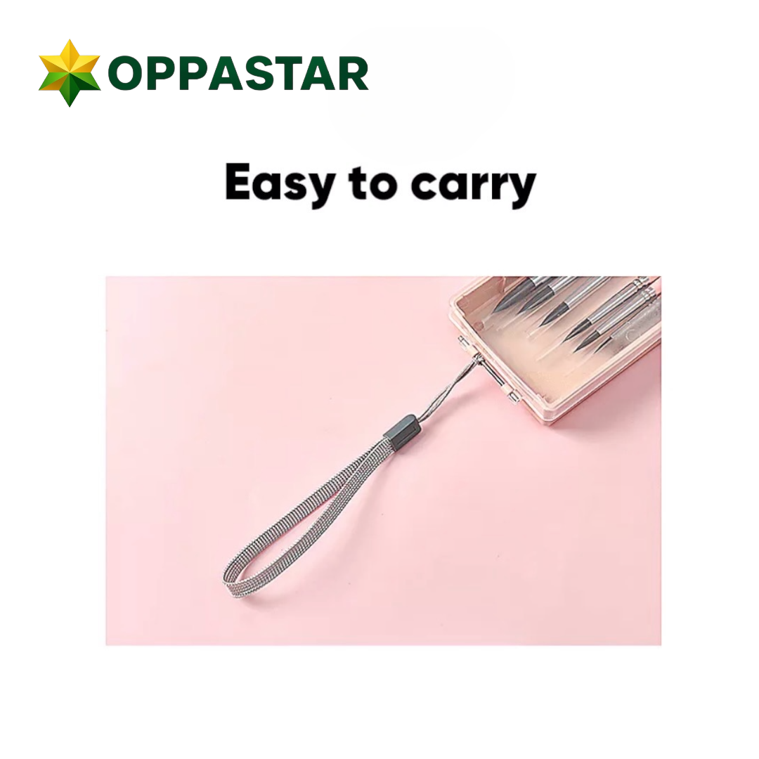 kuas-lukis-runcing-round-paint-brush-set-7-pcs-bulu-binatang-green-g-mk007