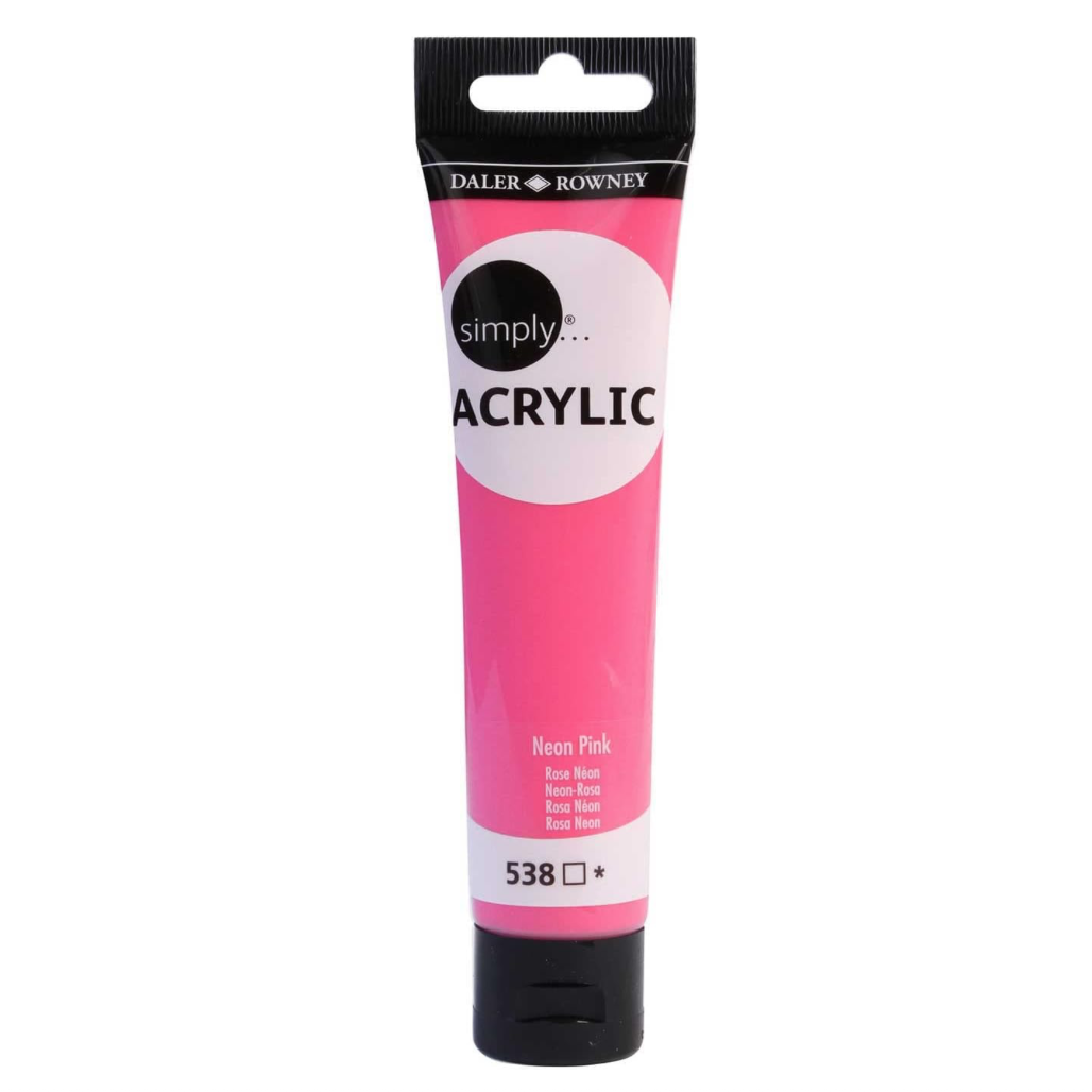 cat-lukis-akrilik-simply-acrylic-paint-75-ml-warna-neon-pcs