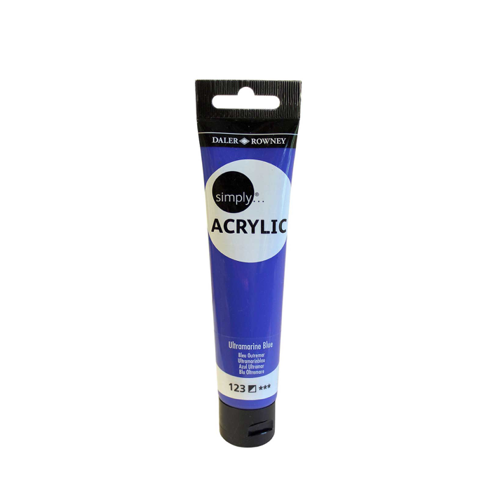 cat-lukis-akrilik-simply-acrylic-paint-75-ml-ultramarine-blue-123
