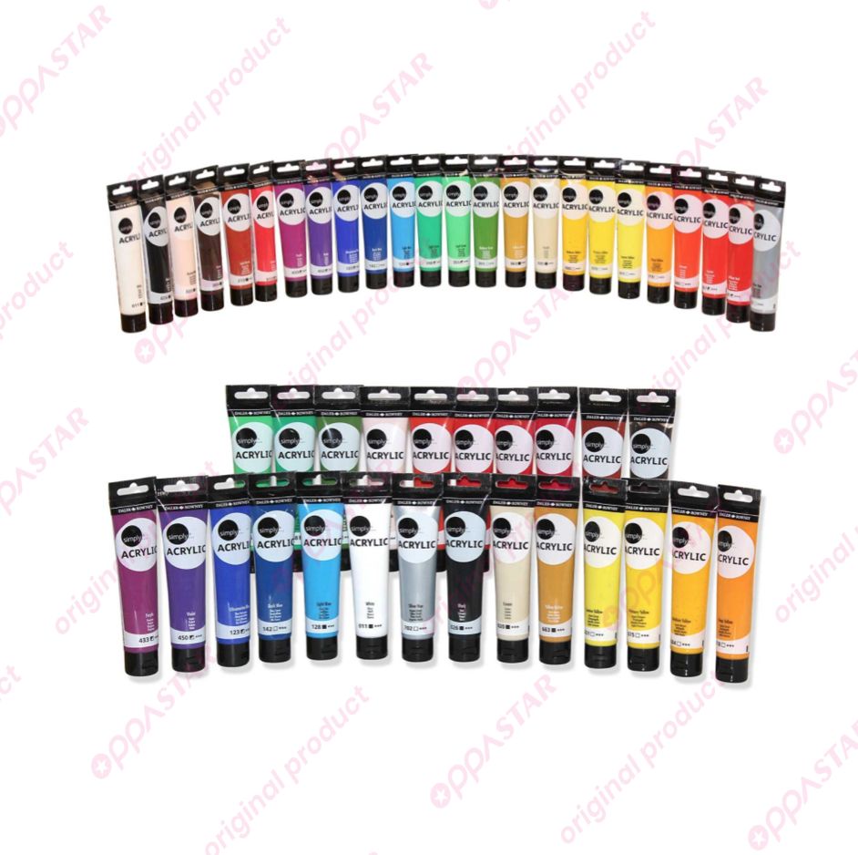 cat-lukis-akrilik-simply-acrylic-paint-75-ml-warna-neon-pcs