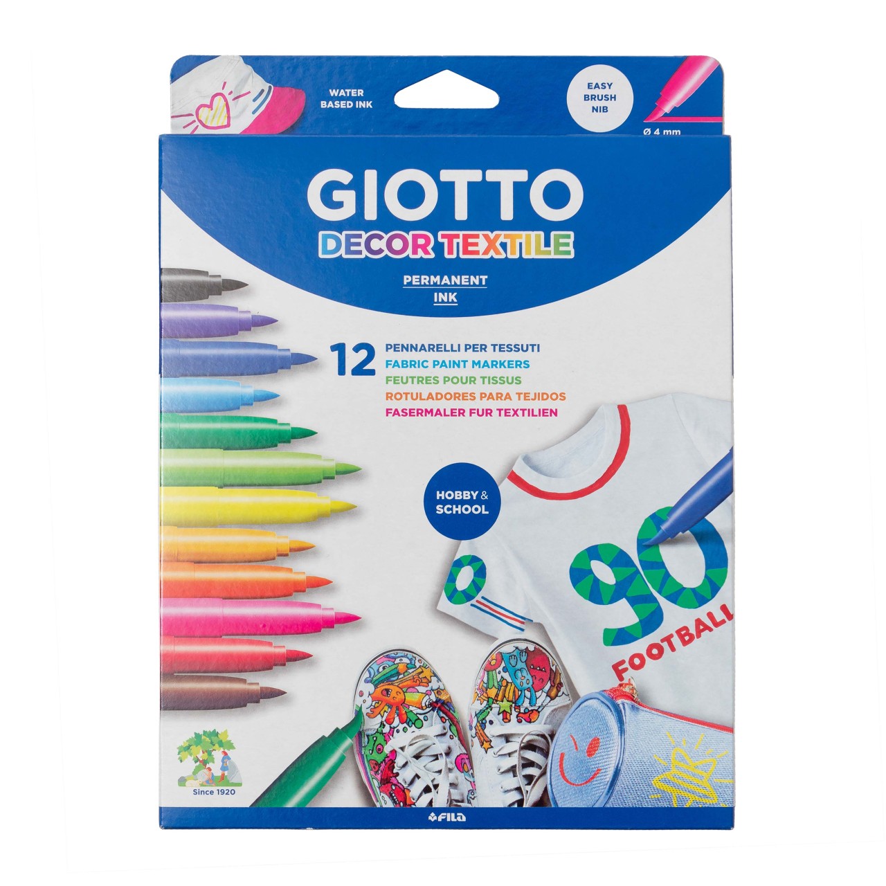 giotto-marker-textile-spidol-kain-permanen-12-warna-set