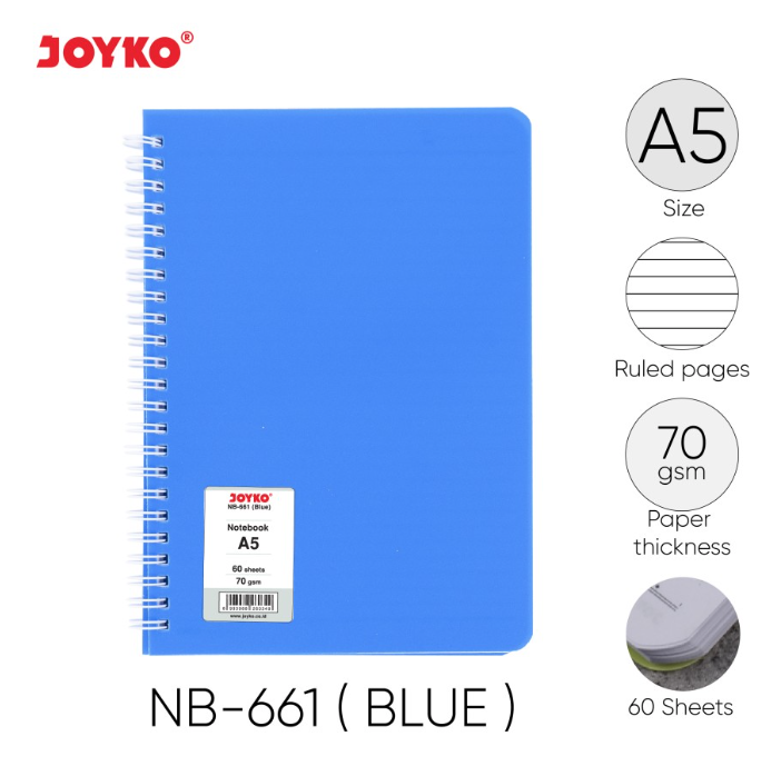 ruled-notebook-diary-agenda-buku-catatan-bergaris-joyko-nb-661-60-hal