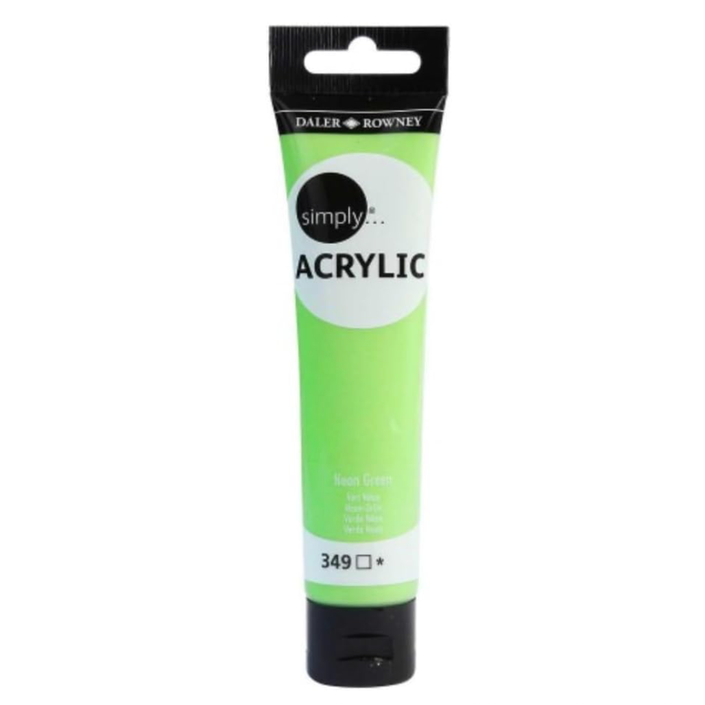 cat-lukis-akrilik-simply-acrylic-paint-75-ml-warna-neon-pcs