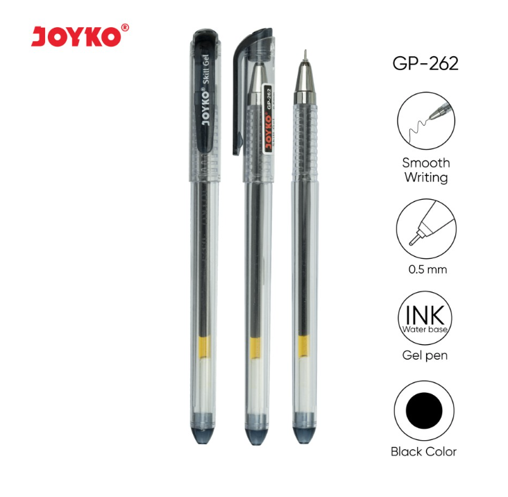 gel-pen-pulpen-pena-joyko-gp-262-skill-gel-05-mm-hitam