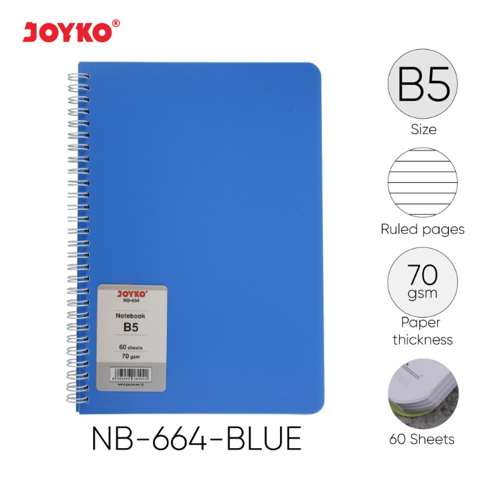 ruled-notebook-diary-agenda-buku-catatan-bergaris-joyko-nb-664-60-hal