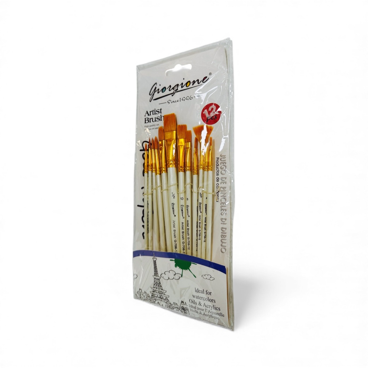 kuas-lukis-set-paint-brush-set-12-pcs-giorgione-round-flat-filbert-fan-brush-white-706-12