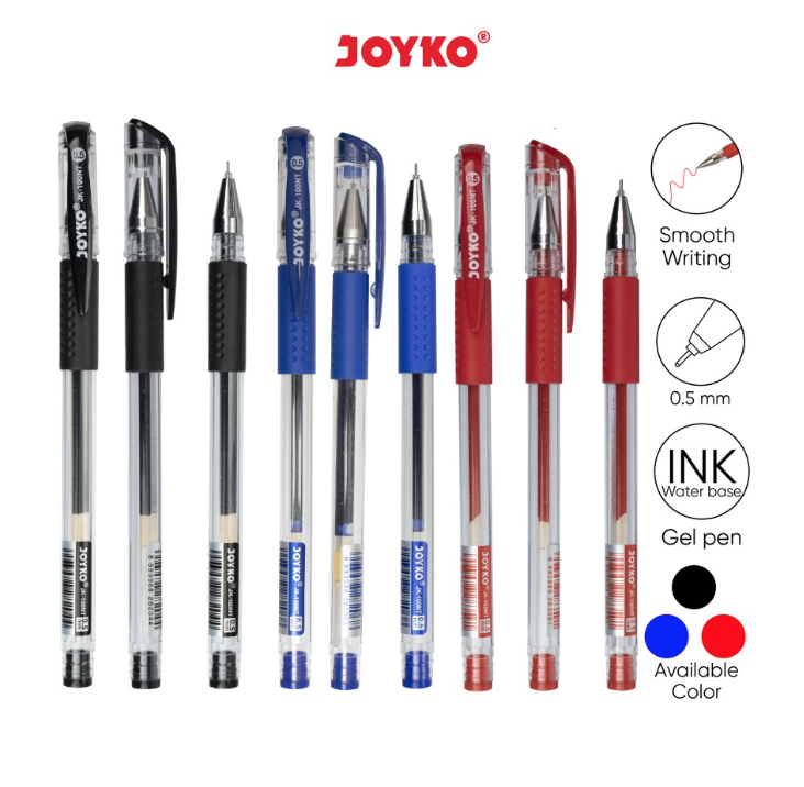 gel-pen-pulpen-pena-joyko-jk-100nt-05-mm-ktk-12pc