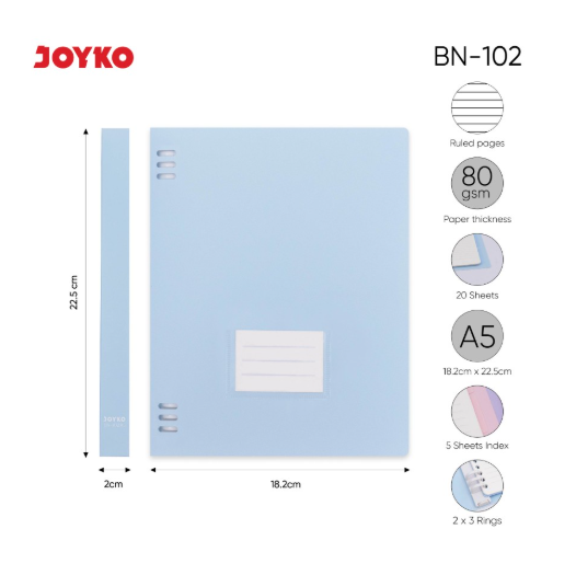 binder-note-joyko-a5-bn-102a5