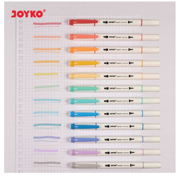 highlighter-joyko-hl-55-12-warna-set