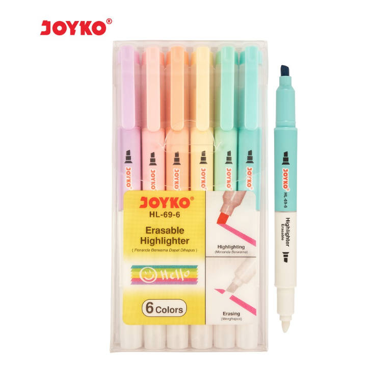 erasable-highlighter-joyko-hl-69-6-warna-set