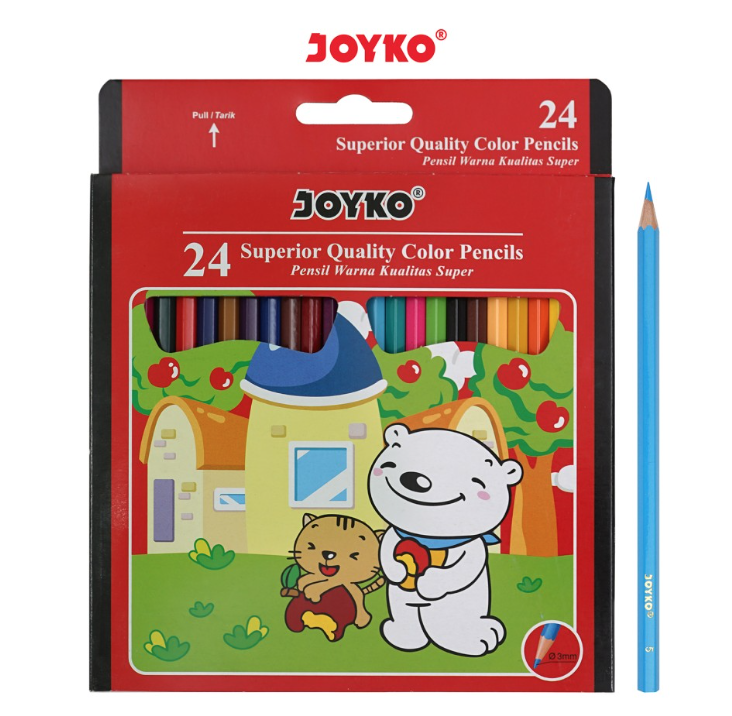 joyko-pensil-warna-superior-quality-color-pencils-hexagonal-grip-set