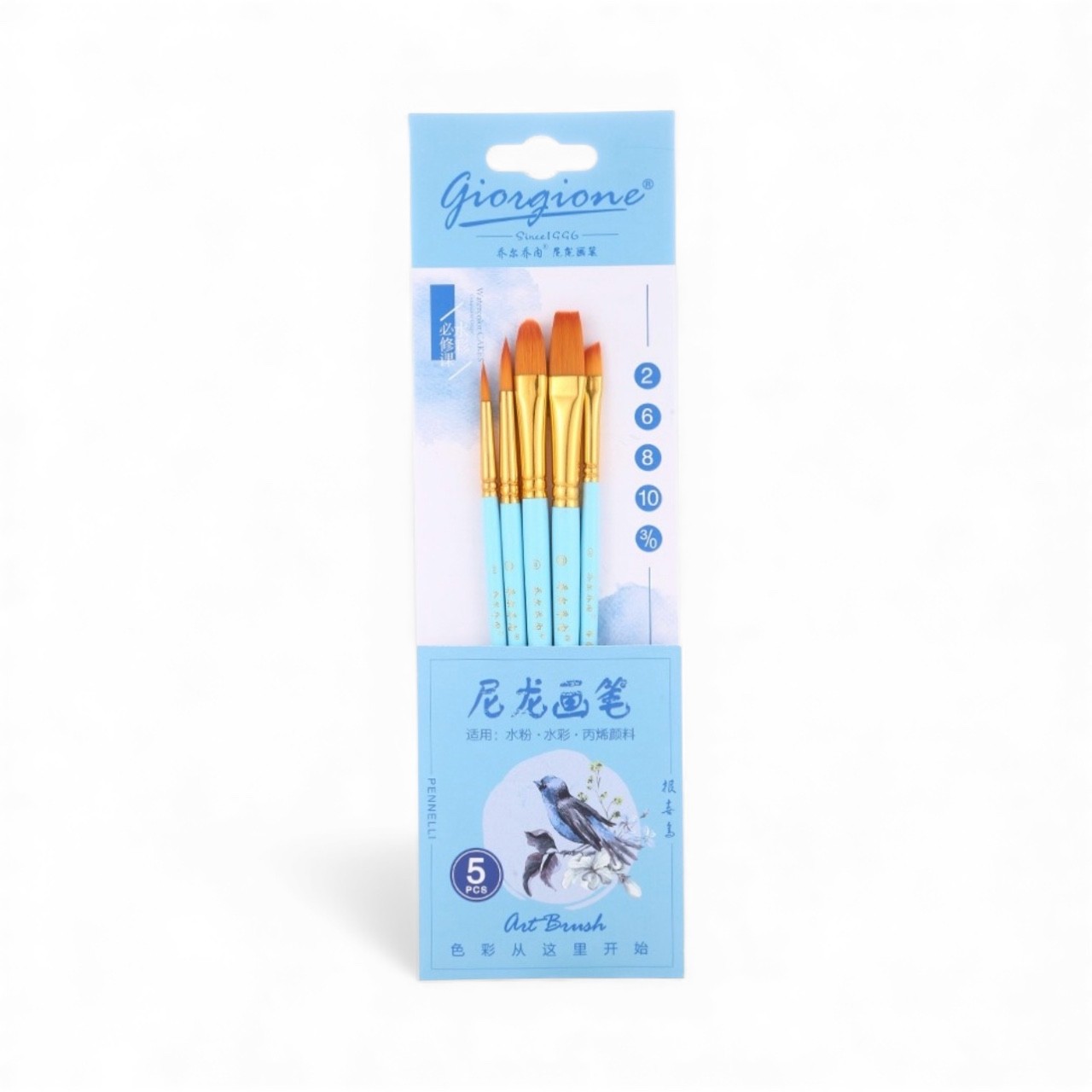 kuas-lukis-set-cat-air-minyak-acrylic-gouache-paint-brush-set-5-giorgione-blue-g-158l