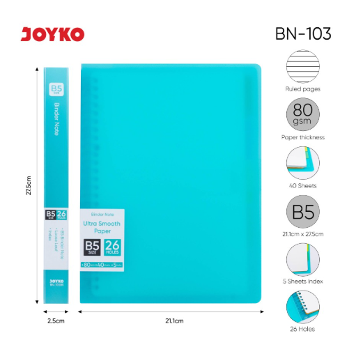 binder-note-joyko-b5-bn-103b5