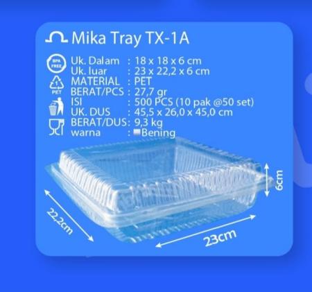 mika-tray-tx-1a-500-pcs-mika-kue-bolu-kotak