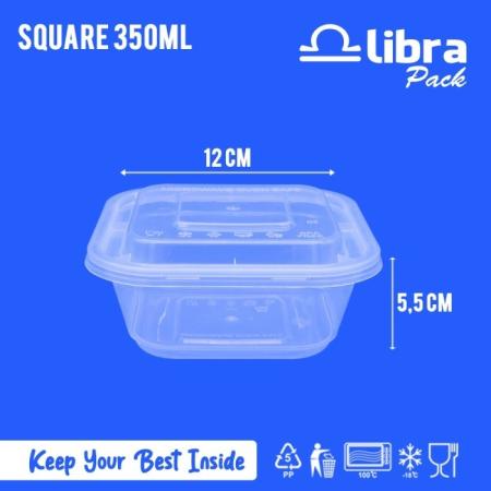 thinwall-kotak-makan-plastik-square-350ml-500-pcs-food-container