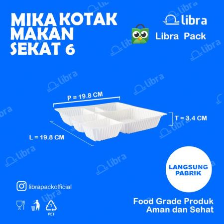 mika-bento-sekat-6-putih-1000-pcs-kotak-makan-tray-bento